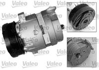 Valeo Compressor, Airconditioning, Voorgevuld met Olie, 699071