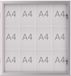 MAUL Vitrine MAULexcite liggend formaat 12 x A4 aluminium 100 x 95.6 x 2.8 cm zilver