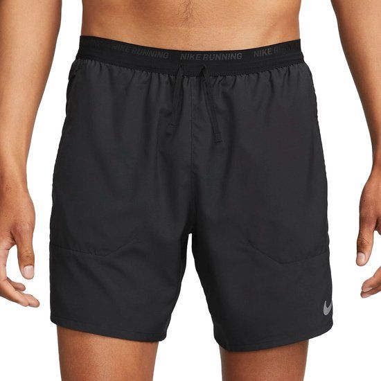 Nike Dri-FIT Stride 2-in-1 7" Sportbroek Heren - Zwart - Maat S