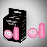 Power Escorts Kittie Clitty Design eitje met afstandbediening - Roze
