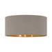 EGLO Pasteri Pro Abat-jour Ø530 H280 Taupe/Or