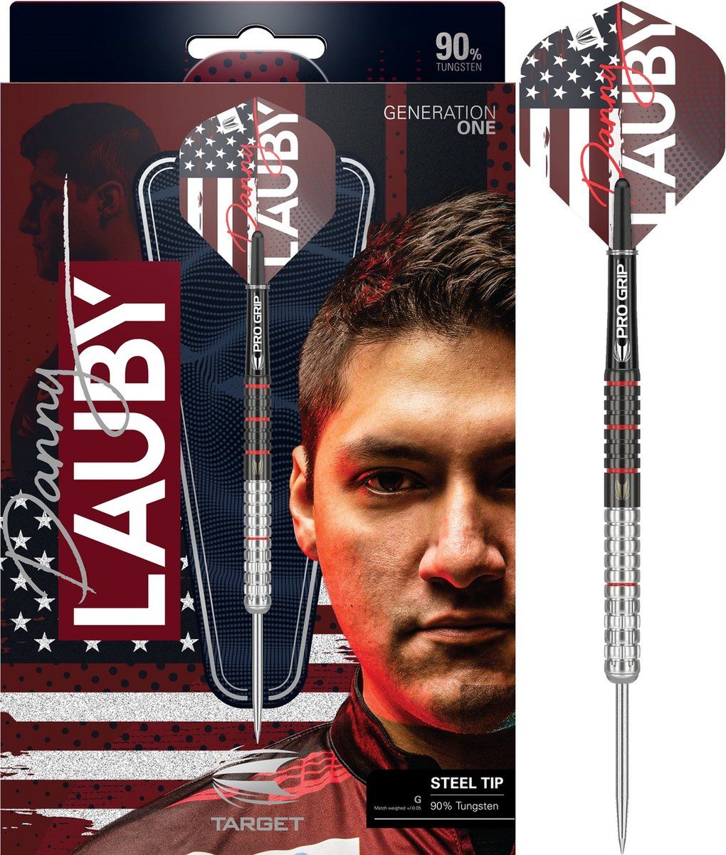 Target Danny Lauby G1 90% - Dartpijlen - 24 Gram