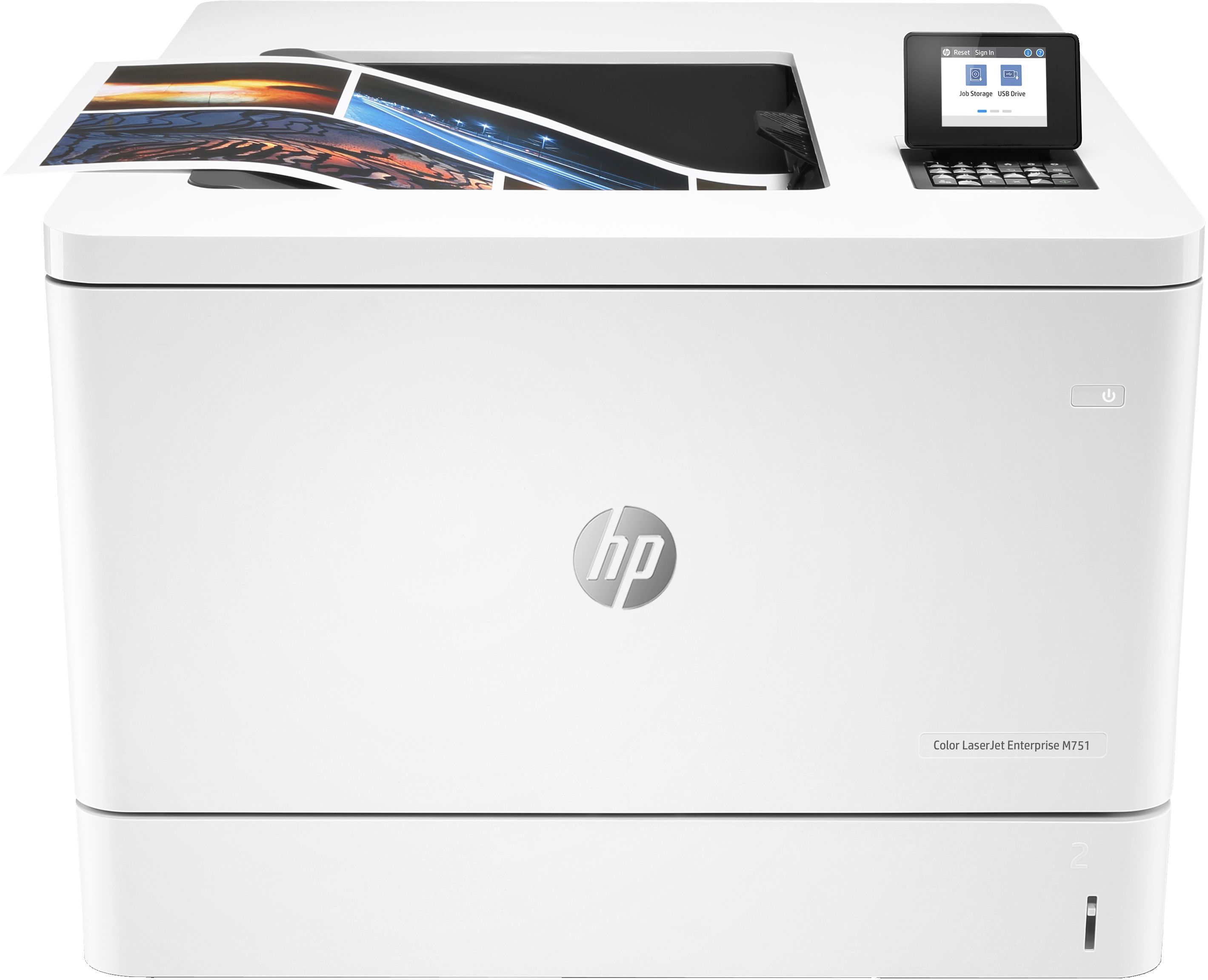 HP Color LaserJet Enterprise M751dn - Kleurenprinter - A3 - Dubbelzijdig afdrukken - Wi-Fi