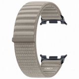 Samsung Galaxy Watch9 Smartwatchbandje - Fabric Band - M/L - Mocha