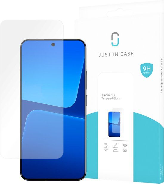 Just in Case Gehard Glas Clear Screenprotector Xiaomi 13