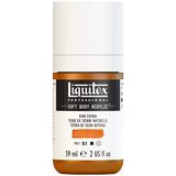 Liquitex 1959330 Professional Acrylfarbe Soft Body - Künstlerfarbe in cremiger deckender Konsistenz, hohe Pigmentierung, lichtecht & alterungsbeständig, 59ml Flasche - Siena Natur