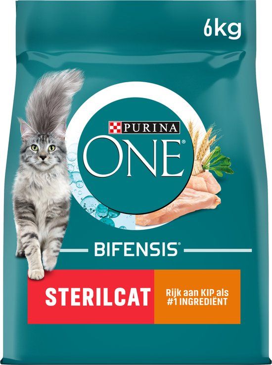 Purina ONE Sterilcat Kattenvoer - Kip & Tarwe - 6kg