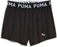 Puma Strong 3 Short Dames - Maat S - Zwart/Wit