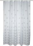 MSV Douchegordijn – Waterdicht en Antibacterieel Douchegordijn van 100% Polyester – Schimmelwerend Douchegordijn 180x200