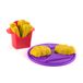 Spin Master Kinetic Sand - Surprise Snacks, met 113 g gekleurd zand en twee verrassingsrollenspelaccessoires, voor creatief indoor zandspel, voor kinderen vanaf 3 jaar