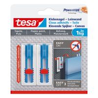 Tesa Klevende Spijker Canvas - Gevoelige Oppervlakken - 1 kg (2 stuks)