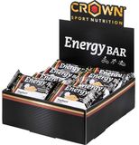 Crown Sport Nutrition Boîte de barres énergétiques au yaourt 60g 12 unités Argent