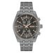 BOSS HB1514153 SKYTRAVELLER Heren Horloge - Chronograaf - Mineraalglas - Staal - Grijs - 44 mm