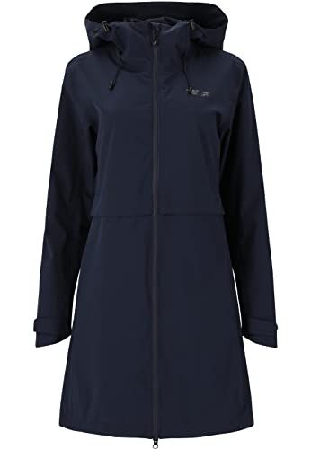 Weather Report Parka Dayton Vrouwen Blauw Polyester/Elastaan 34