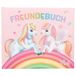 Depesche 13202 Ylvi - Vriendschapsboek in roze, met eenhoornmotief en regenboog, vriendschapsboek met 108 pagina's om in te schrijven en te versieren