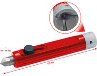 KS Tools binnen- en buitenpijp ontbramer - Ø4-14mm - 1 stuk