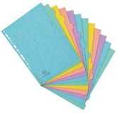 Exacompta - Ref. 7712E - karton met 15 Aquarel tabbladen