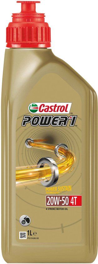 Castrol POWER RS 4T 20W-50 Motorolie - 1 Liter