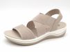 Jana Dames Sandaal - 28768-499 Beige - Wijdte H - Maat 40