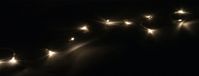 Buri LED-Lichterkette 10-LED Dekolichter Leuchtkette Beleuchtung Weihnachtsdeko