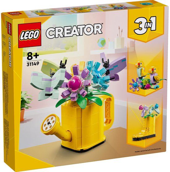 LEGO - Creator LEGO Creator 3in1 Bloemen in gieter - 31149