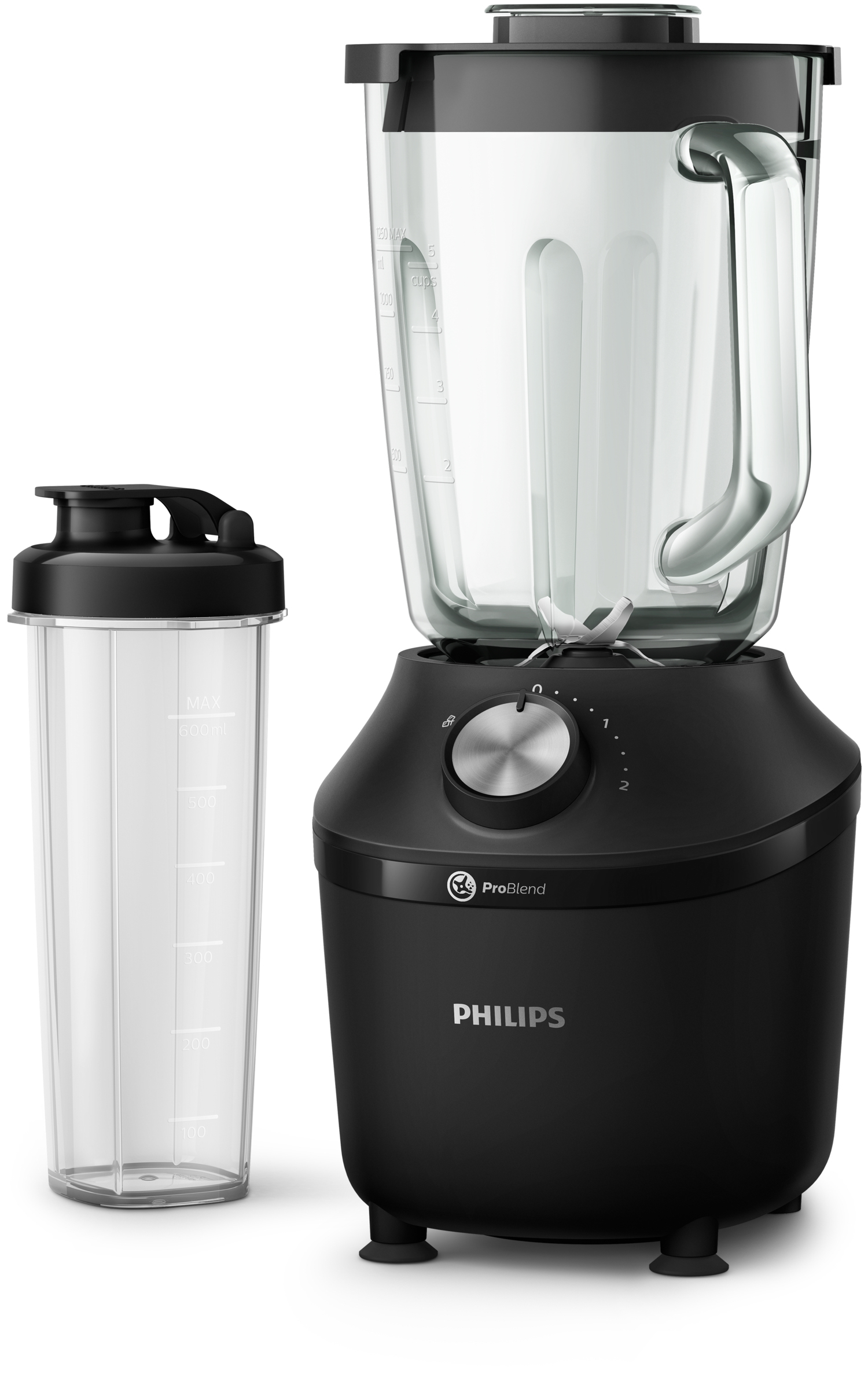 Philips 3000 Series HR2291/41 Blender - 600W - 2 Liter - Zwart