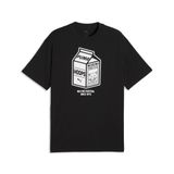 PUMA Shirt zwart / wit