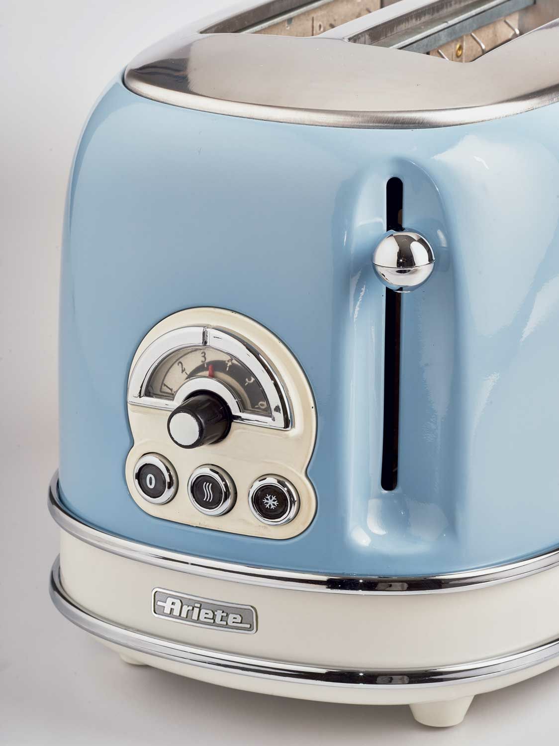 Ariete 0155/15 - Vintage Broodrooster - 2 sneden - 810W - Blauw