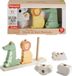 Fisher-Price Houten stapel- en sorteerspeelgoed met dieren