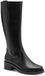 Marco Tozzi Dames Laarzen 2-25557-45 022 F-breedte Zwart Leer/Synthetisch Maat 37 EU