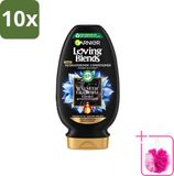 Garnier Loving Blends Conditioner Magnetic Charcoal Vette Hoofdhuid & Droge Lengtes 10 x 250 ml