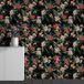 Papier peint panoramique fleurs 260 cm x 163 cm