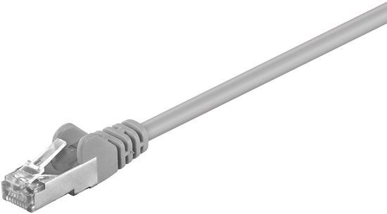 Goobay CAT 5e Patch Cable, SF/UTP, grey 50 m