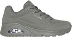 Skechers Uno Shiny Scale Sneakers groen Textiel - Maat 38