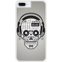 Apple iPhone 7 Versterkt hard hoesje - ontwerp skull music