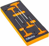 Beta Beta Torx Sleutelset met Handgreep - 5-delig - Antislip Handgreep