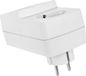 TRU COMPONENTS TC-7911084 Stekkerbehuizing 129 x 65 x 75 ABS Grijs 1 stuk(s)