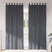 vidaXL Gordijnen 2 stuks Lichtgrijs Fluweel 140 x 245 cm