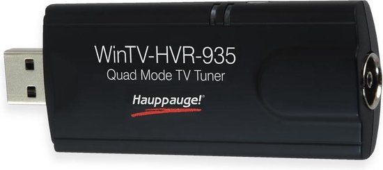 Hauppauge WinTV-HVR-935HD TV-stick - Opnamefunctie, DVB-T antenne, afstandsbediening