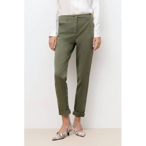 Caroll Straight Regular Waist Chino Kaki