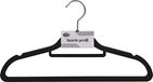 King Home G1780042/N kleerhanger, zwart, 42 x 0,6 x 15 cm