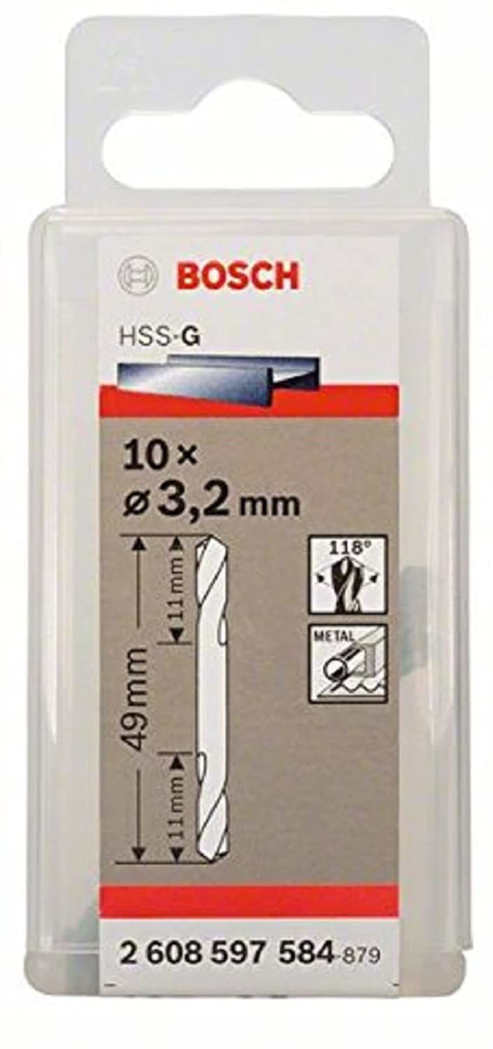 Bosch 2 608 597 584 Drill Bit Set - 10 Pieces