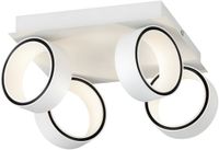 EGLO Albariza Plafondlamp - Wit - 650 Lumen - 3000K - 50W Equivalent