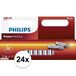 Philips 24x AAA batterijen power alkaline