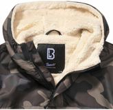 Brandit Windbreaker Sherpa Pullover Jas - 3XL - Zwart