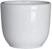 Mica Decorations Bloempot Pot rond tusca 6.5 x 7.5 cm wit