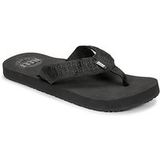 Reef Smoothy Teenslipper Heren Zwart Maat 45