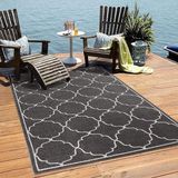 Merkloos Outdoor Rug, Grey, 80 x 150 cm