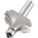 Trend Professioneel Kogellager-Geleide Ovolo-Freessnijder, 16Mm Radius, 1/2 Inch Schacht, 44.5Mm Snijdiameter & 22Mm Snijlengte, Twee Lagers, Hardmetalen Punt (Tct), 46/160X1/2Tc