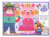 Djeco stickers Sparkles animaux - set créative